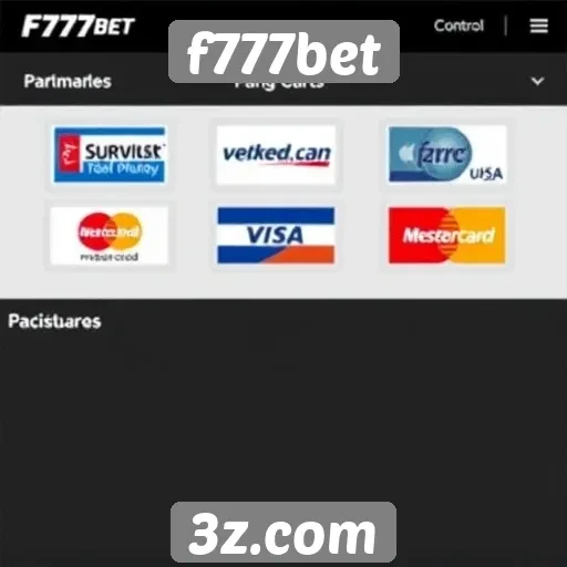exploração das opções de pagamento no f777bet